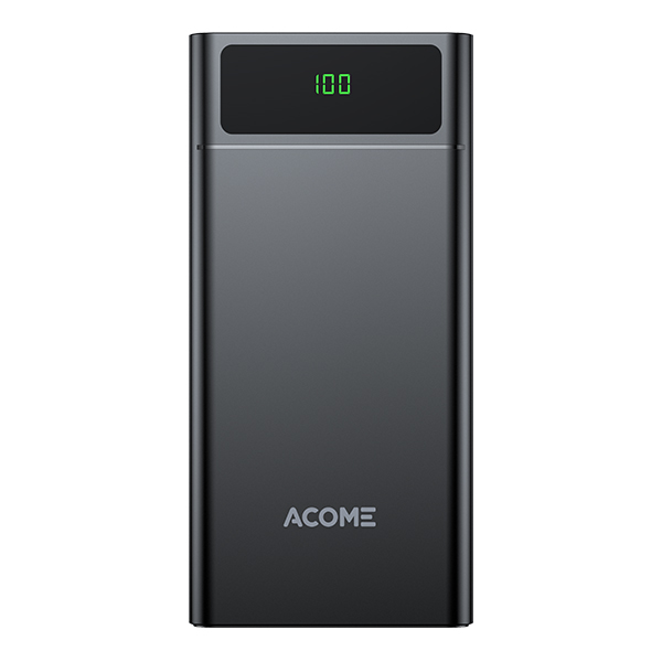 Pin Sạc Dự Phòng 20.000mAh ACOME AP201 – Sạc Nhanh Chuẩn PD + QS 3.0, Công Suất 22.5W, Màn Hình LED Hiển Thị Pin - HÀNG CHÍNH HÃNG