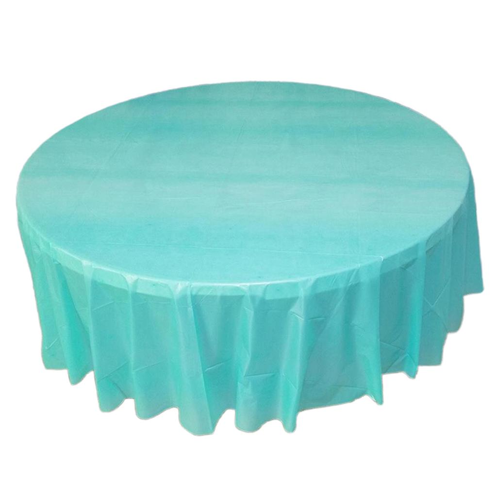 Round Disposable Table Cloth Tablecloths Wedding Birthday Party
