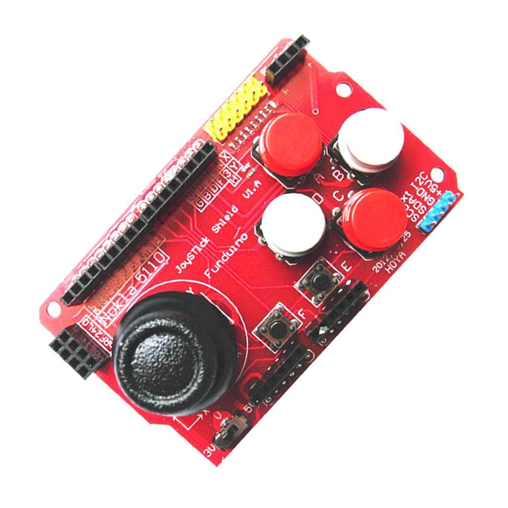 1 Piece Joystick Shield V2 Expansion Board Game Controller Module For Arduino
