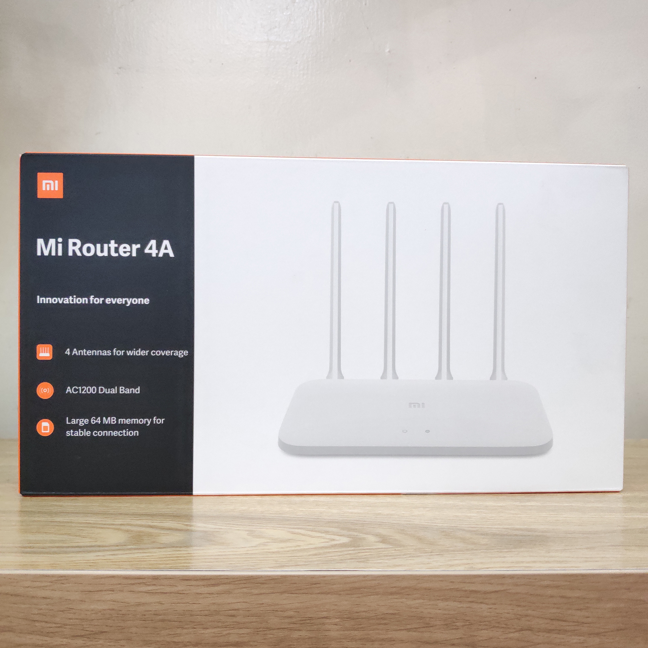 Bộ Phát Sóng WiFi Xiaomi Router 4A Siêu Mạnh 2 Băng Tần 2.4G 5G AC1200 - Hàng Chính Hãng