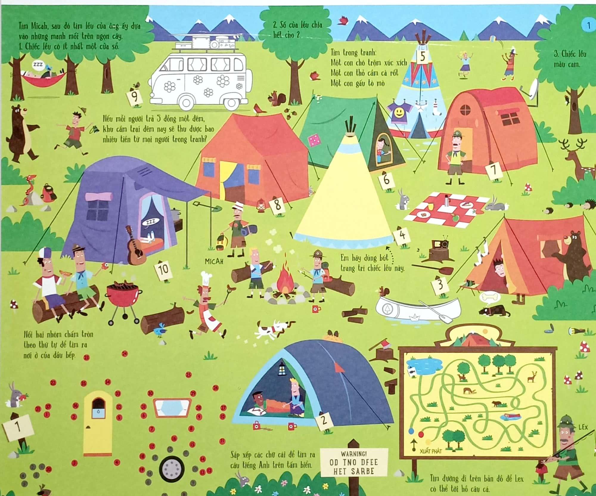 Cuốn Sách Khổng Lồ Về Trò Chơi Tư Duy - Holiday Activity Pad (Tái Bản 2023)