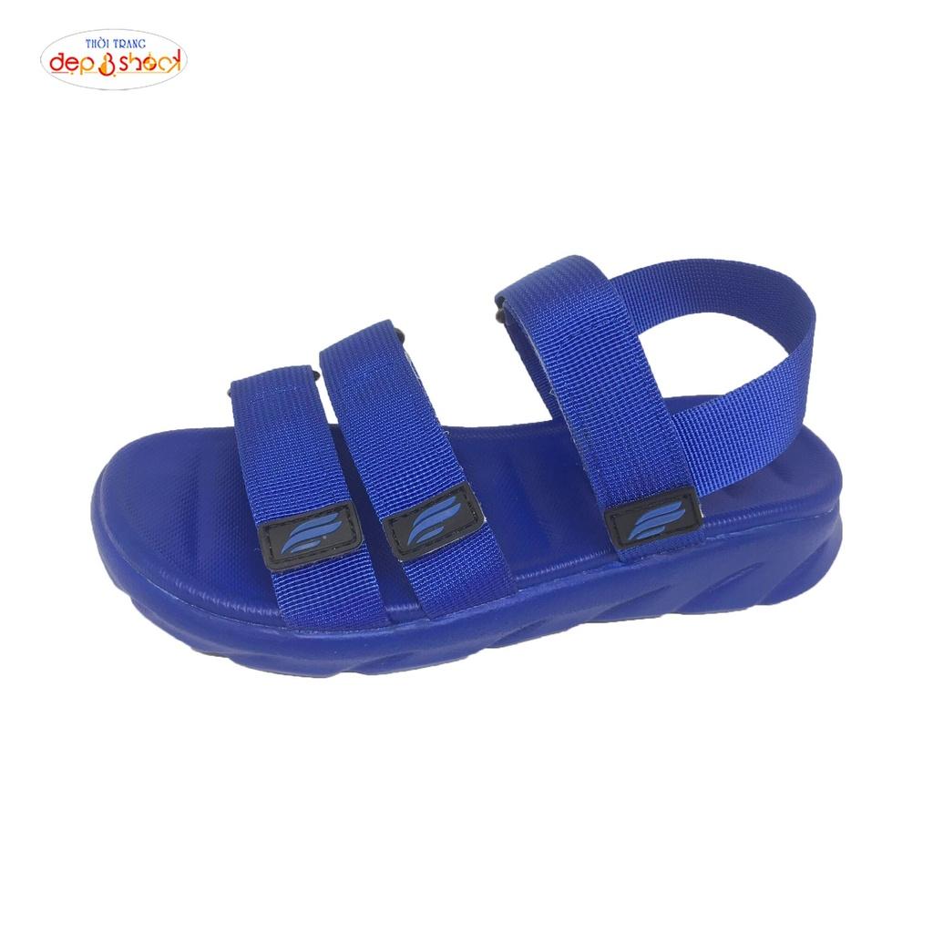 Giày Sandal Nữ,Sandal Học Sinh 3 Quai Ngang Trẻ Trung thời trang chính hãng Depvashock MS 781