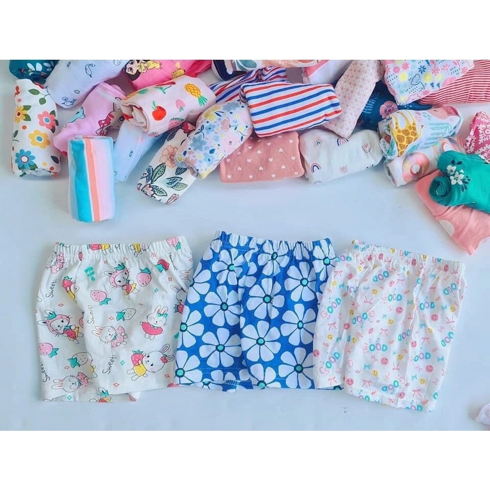 Quần short thun nhiều màu mẫu nhiên bé trai size 1 2 3 4 5 tuổi Từ 7-20kg Dành Cho Bé Trai