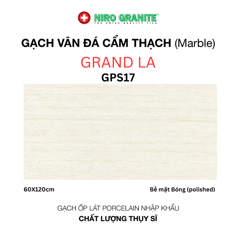 Gạch NIRO GRANITE GPS17 GRAND LA - 60x120cm - 2 viên/thùng(1.44m2)