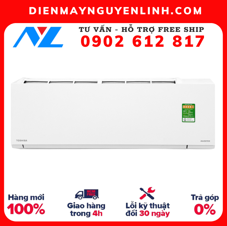 Máy Lạnh Toshiba Inverter 2 HP RAS-H18E2KCVG-V - Chỉ giao tại HCM