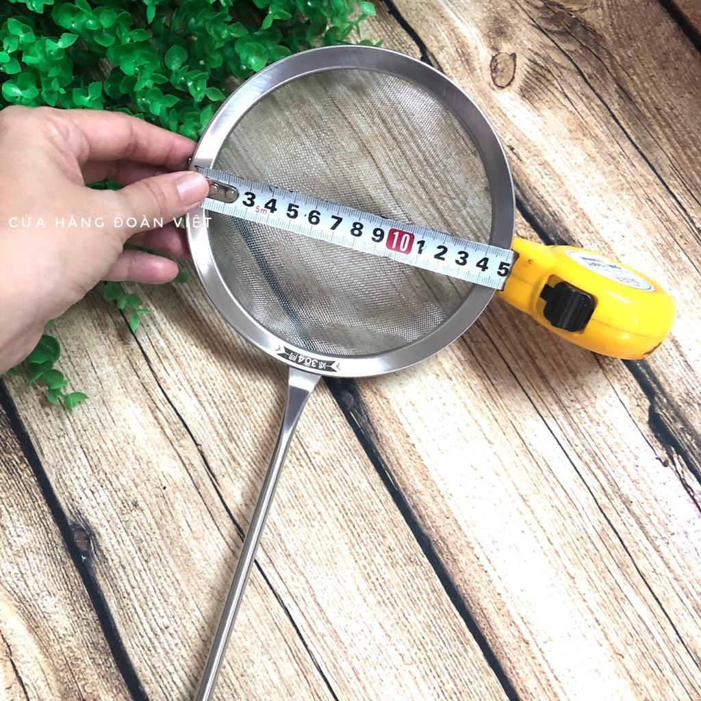 Vợt Vớt Bọt INOX 304 Cán GỖ SIÊU ĐẸP hàng Cao cấp. Sản phẩm Vợt Size lớn. Dụng cụ nhà bếp dùng vớt cặn, vớt xương