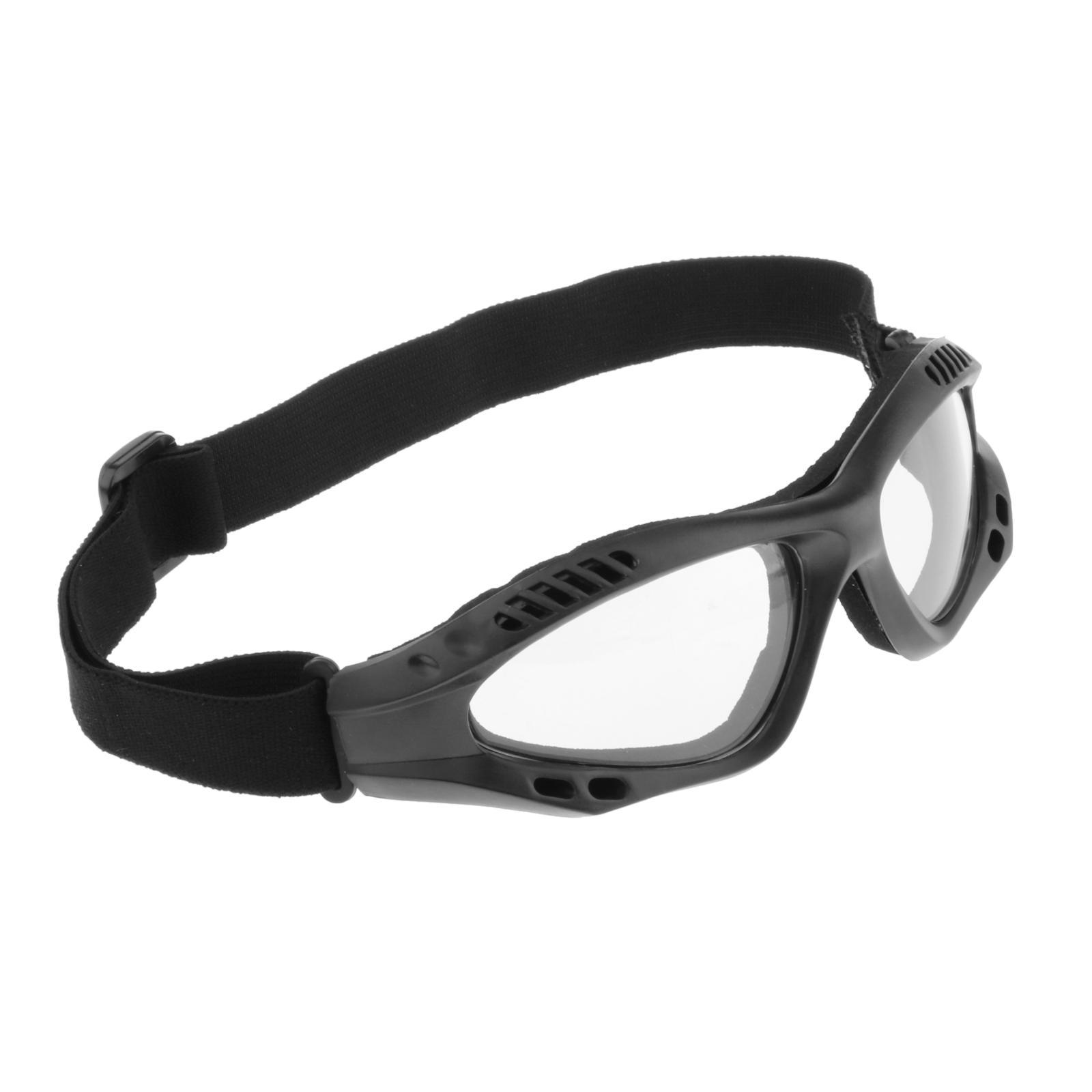 Tactical Safety Goggles, Anti Fog Military Glasses with Adjustable Strap for  Riding Shooting Hunting Cycling