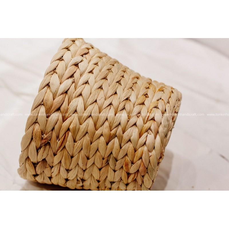 Giỏ bèo lục bình đựng đồ, giỏ bèo decor trang trí nhà cửa