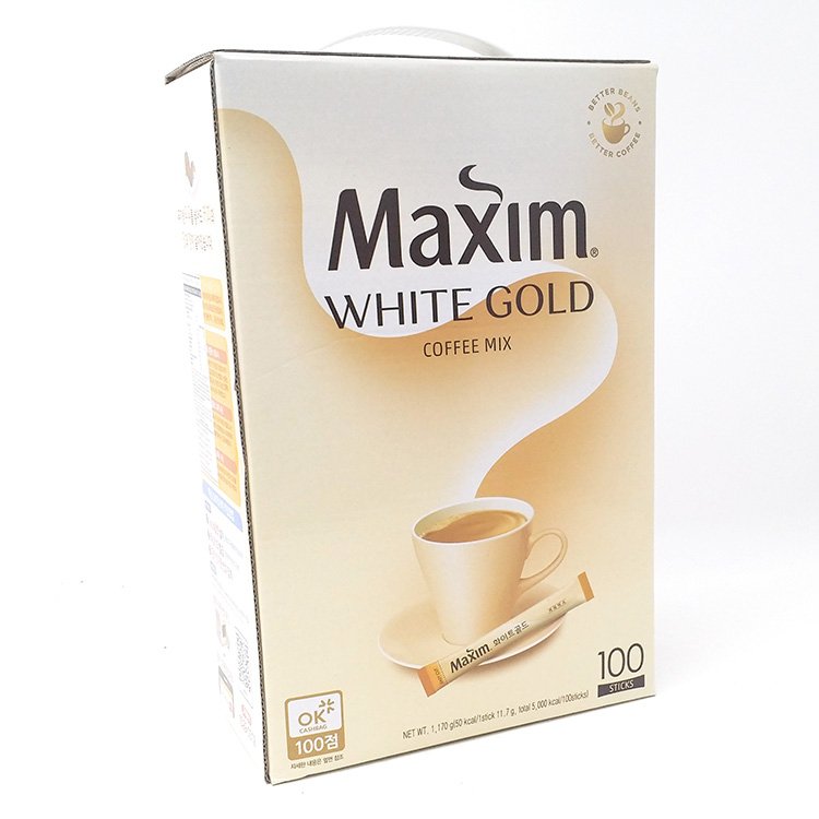 Cà Phê Hòa Tan Maxim White Gold Dongsuh Hàn Quốc 1170 gam