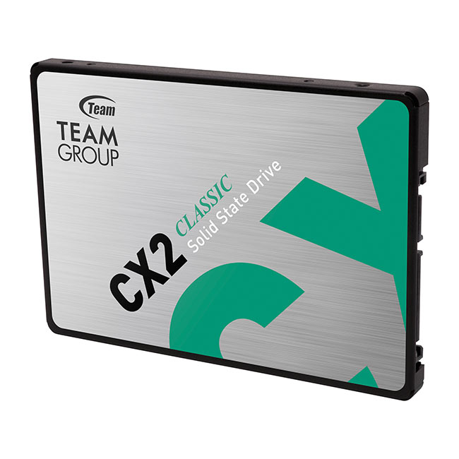 Ô cứng SSD Team 256GB CX2 Sata III 2.5inch - Hàng chính hãng Viễn Sơn phân phối