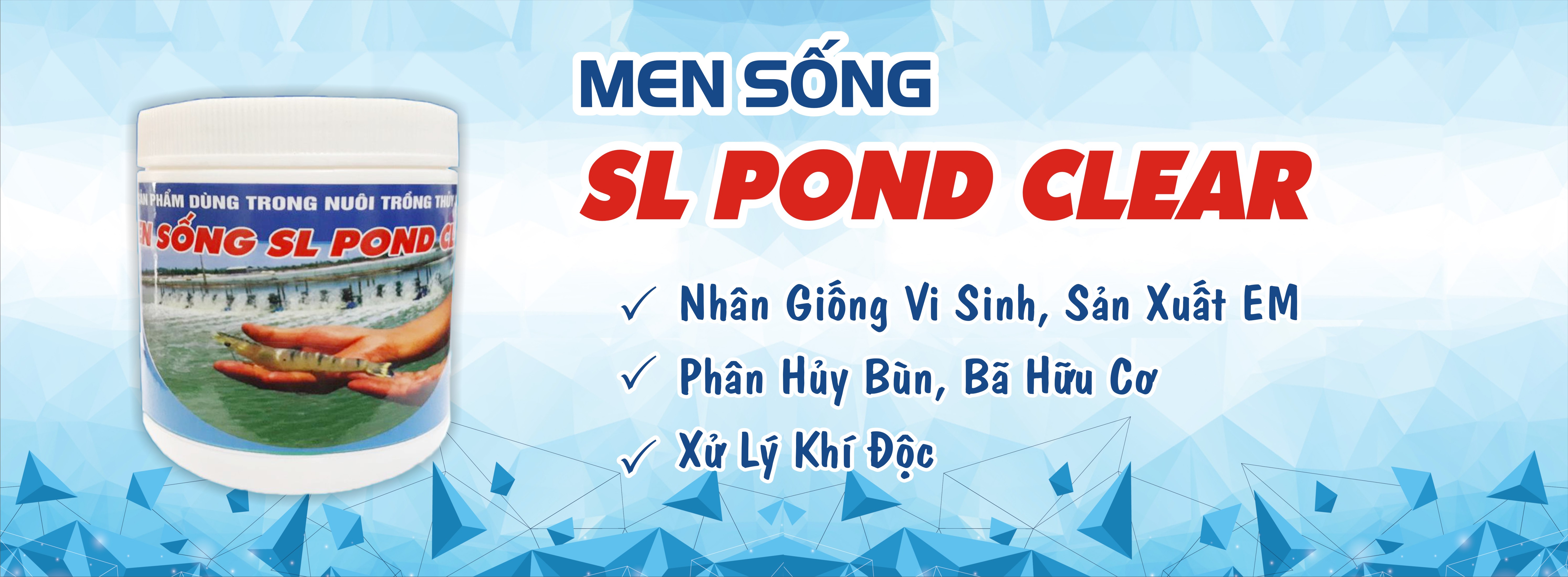 Men sống SL Pond Clear