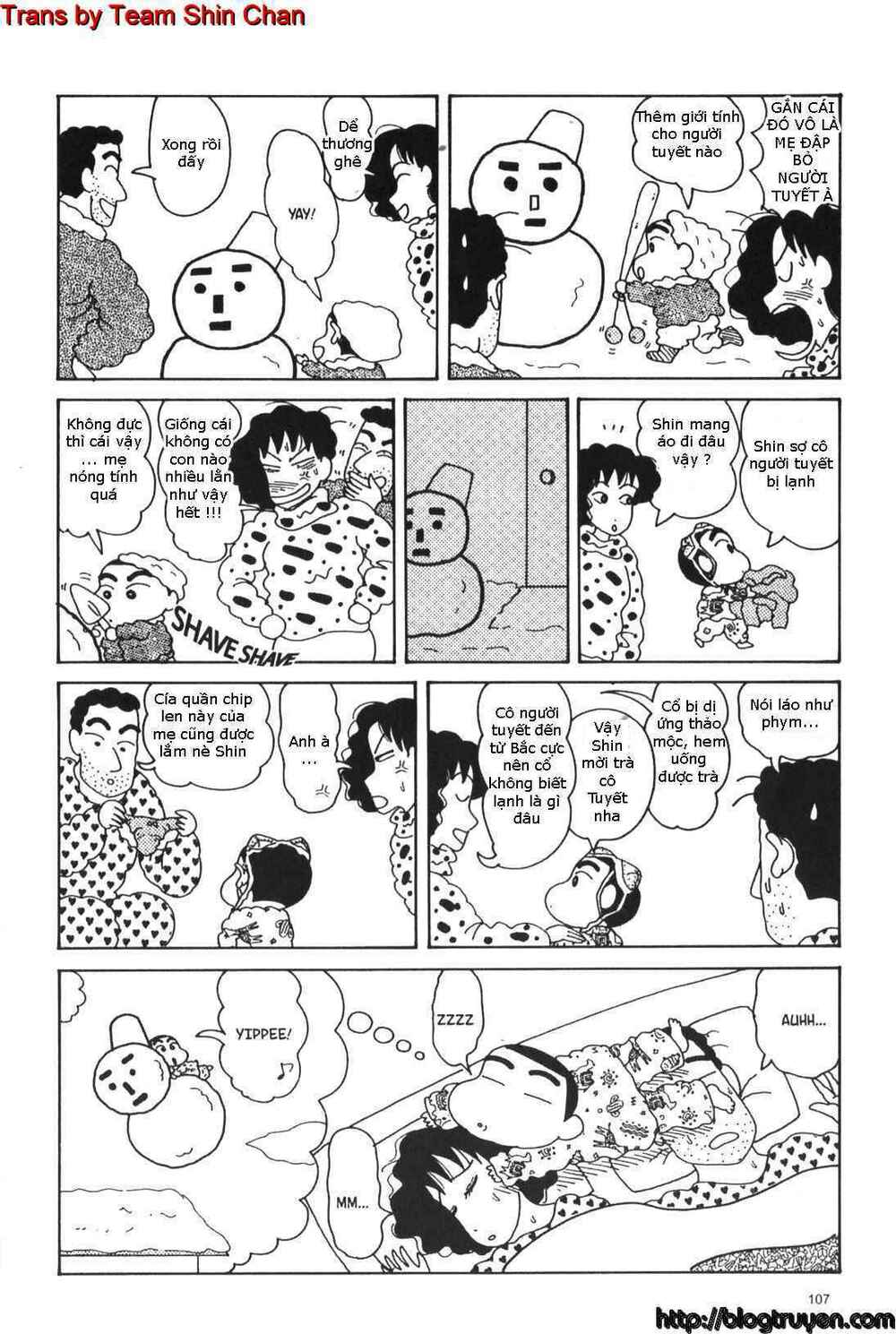 crayon shin-chan cậu bé bút chì chapter 3 109