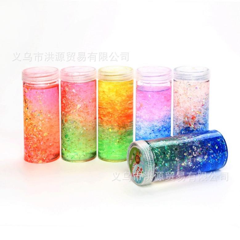 SLIME BÌNH KIM TUYẾN GALAXY THUỶ TINH phối màu kết hợp LOẠI TO đẹp tuyệt thi công lạ đời tuyệt hảo công cụ giải trí Slam