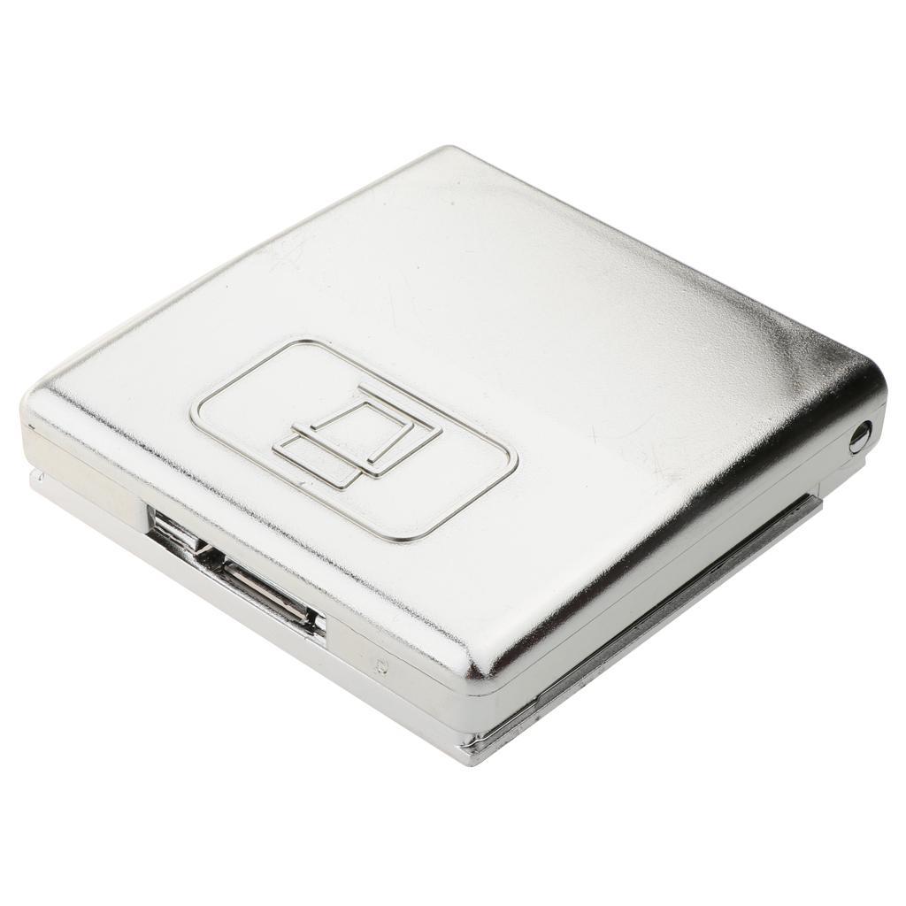 Adjustable Foldable Water Drink Cup Bottle Can Beverage Mugs Holder Silver