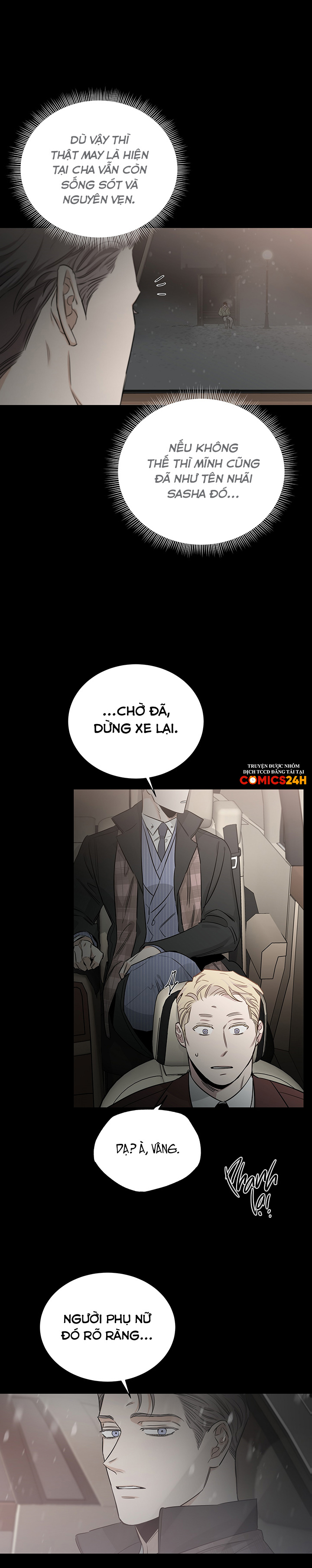 đoá hồng và ly champagne chapter 0.14 17
