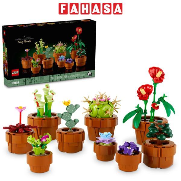 Đồ Chơi Lắp Ráp Bộ Sưu Tập Hoa Xương Rồng - Miniplantjes - Lego Adults 10329 (758 Mảnh Ghép)