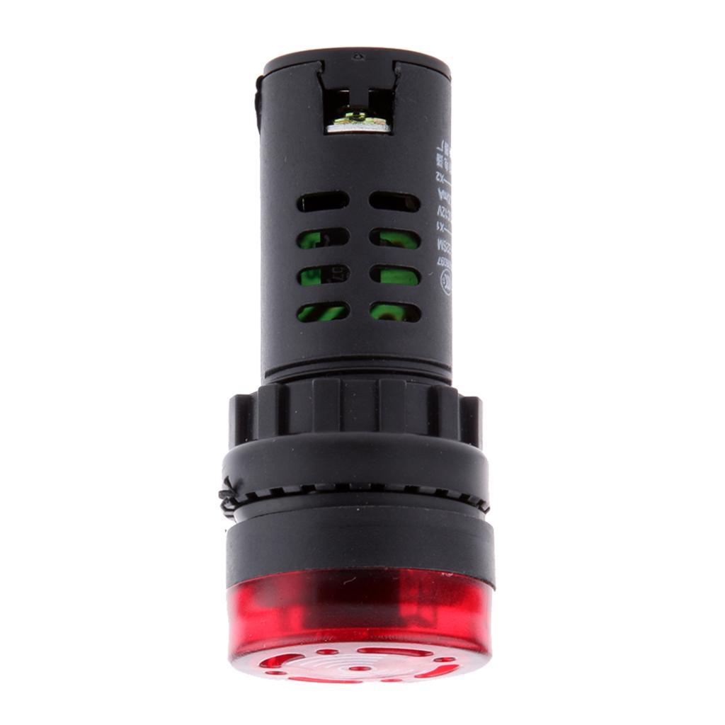 DC 12V Mini Red LED Light Lamp -22SM