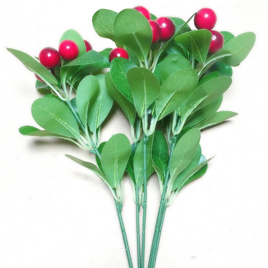 Cây giả trang trí - Cây Cherry giả 30cm - VNG-0040 (chưa bao gồm chậu)