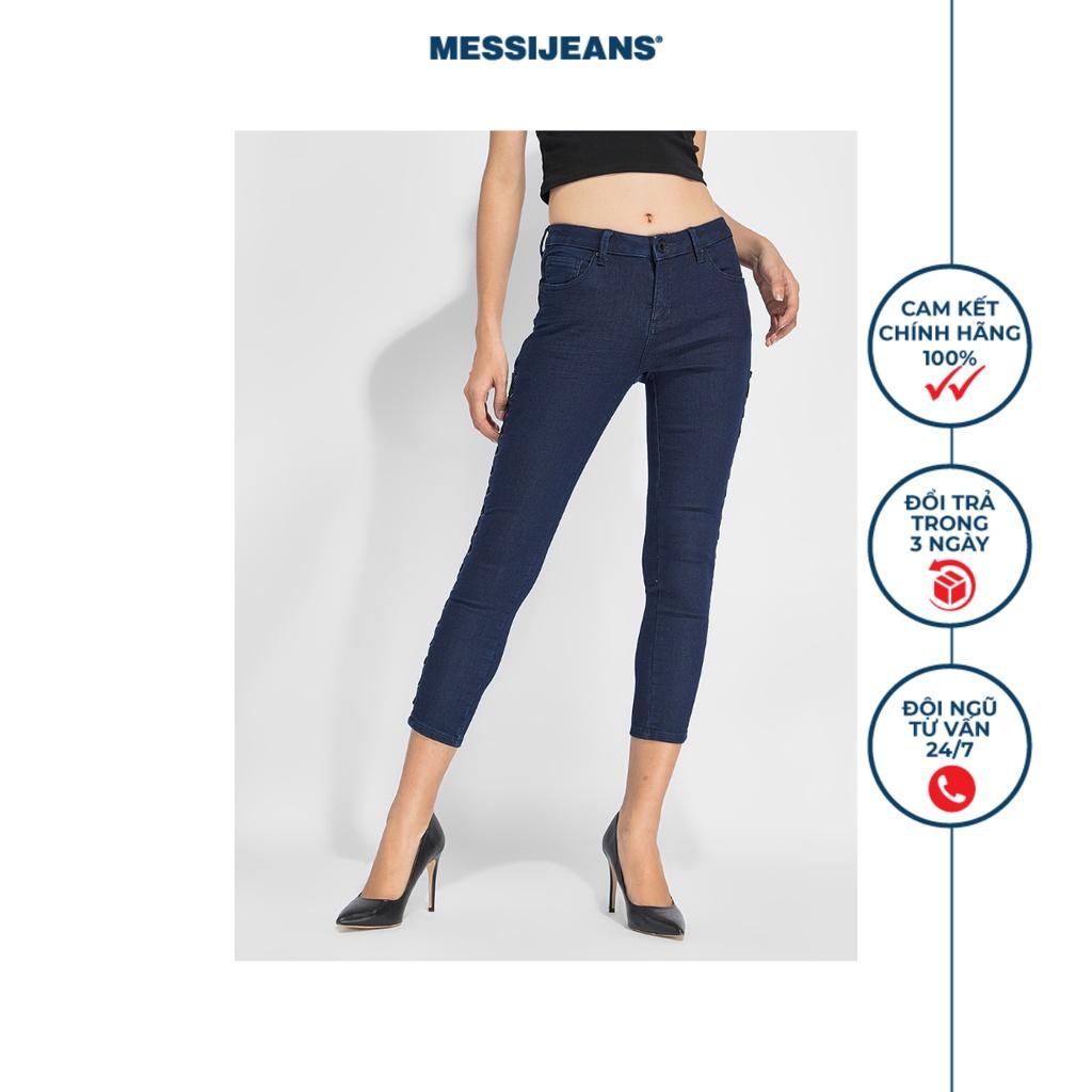 Quần jeans lửng nữ ống ôm MESSI SJW-783-18