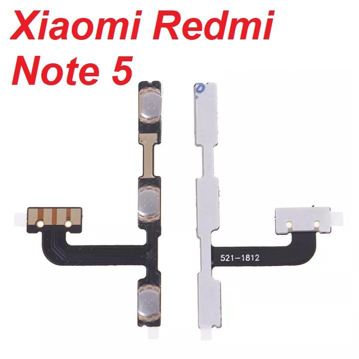 Mạch Nút Nguồn Cho Xiaomi Redmi Note 5 Dây Cáp Nút Nguồn, Tăng Giảm Âm Lượng Linh Kiện Thay Thế
