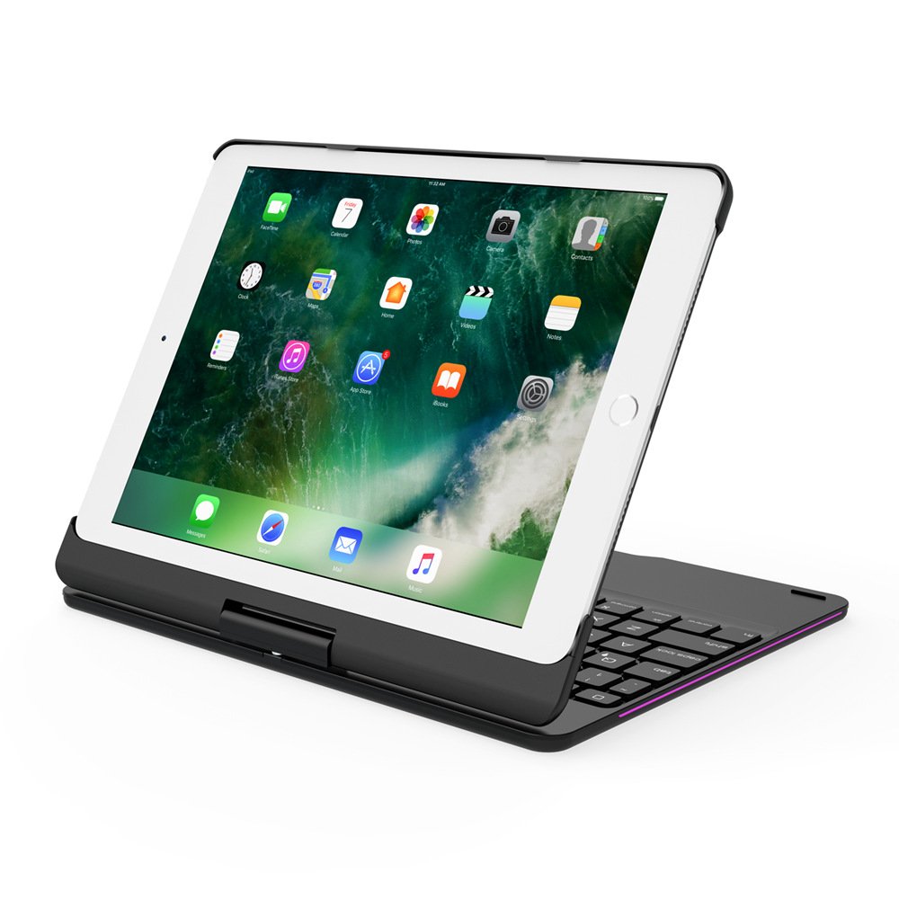 Bàn phím Bluetooth F180 cho iPad Air, iPad Air 2, iPad Pro 9.7, iPad 2017, iPad 2018