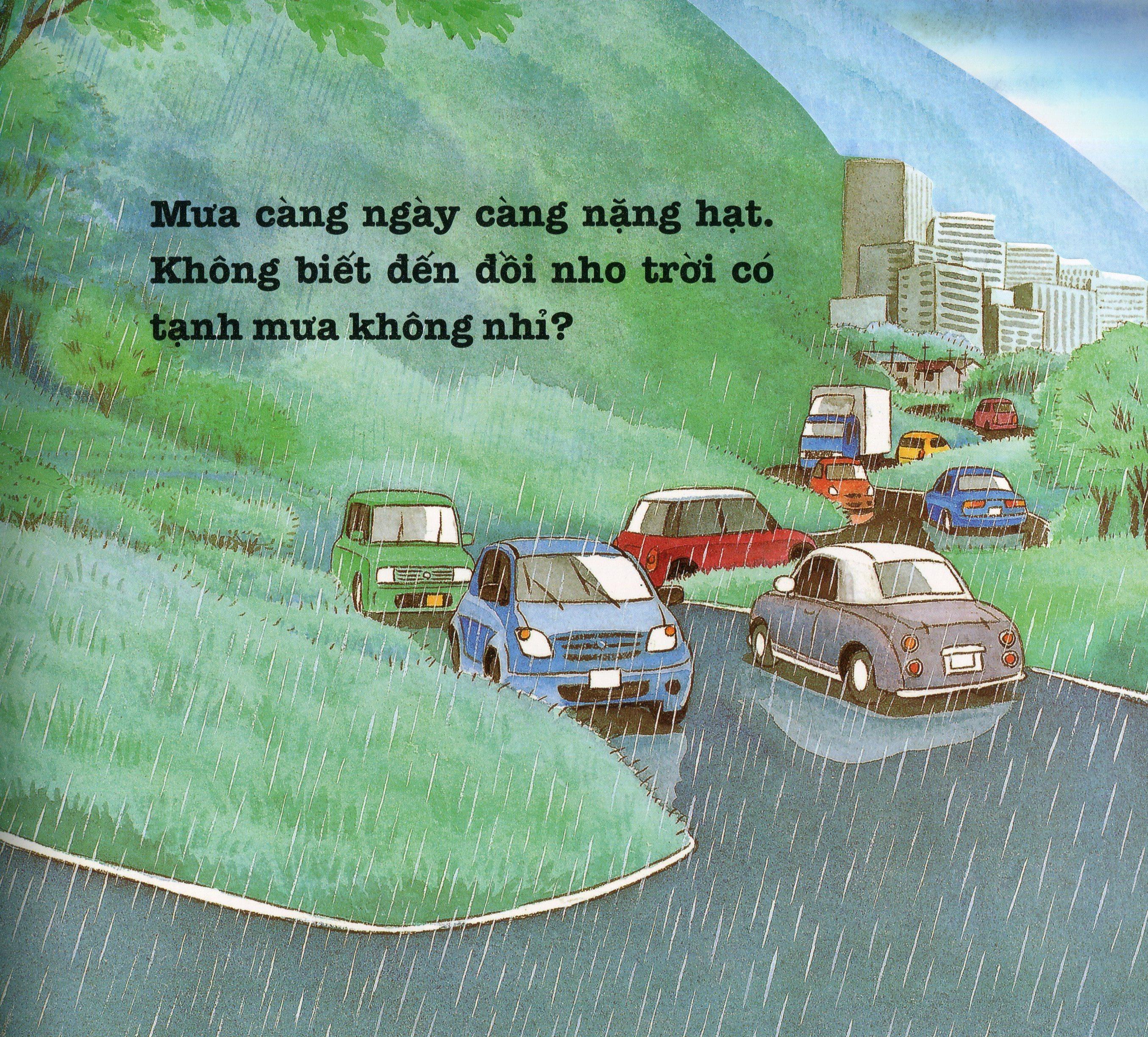 Sách - Ehon Thực Phẩm Tâm Hồn Cho Trẻ - Đi Dã Ngoại Ngày Mưa (Tái Bản 2025)