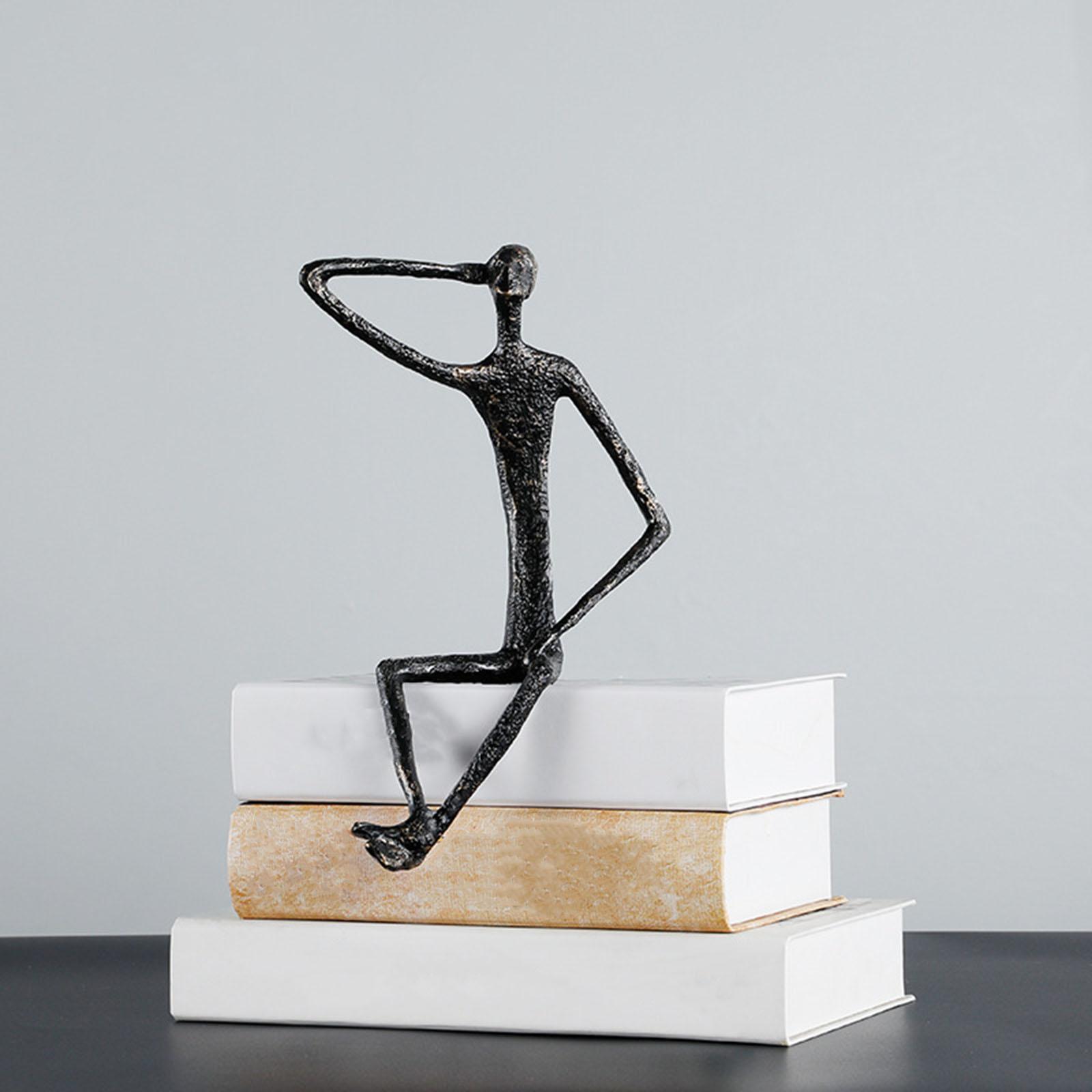 Modern Figurine Statue Sculpture Art Crafts for Table Decor Ornaments Birthday Gift