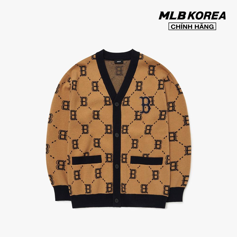 MLB - Áo khoác cardigan phom suông Dia Monogram All Over 3AKCM0224