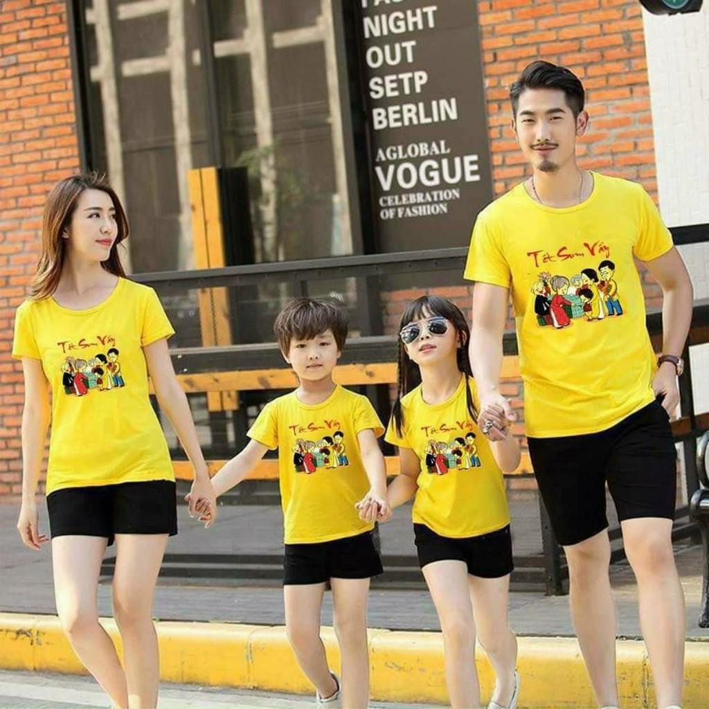 Áo gia đình Tết .Đồ đôi .