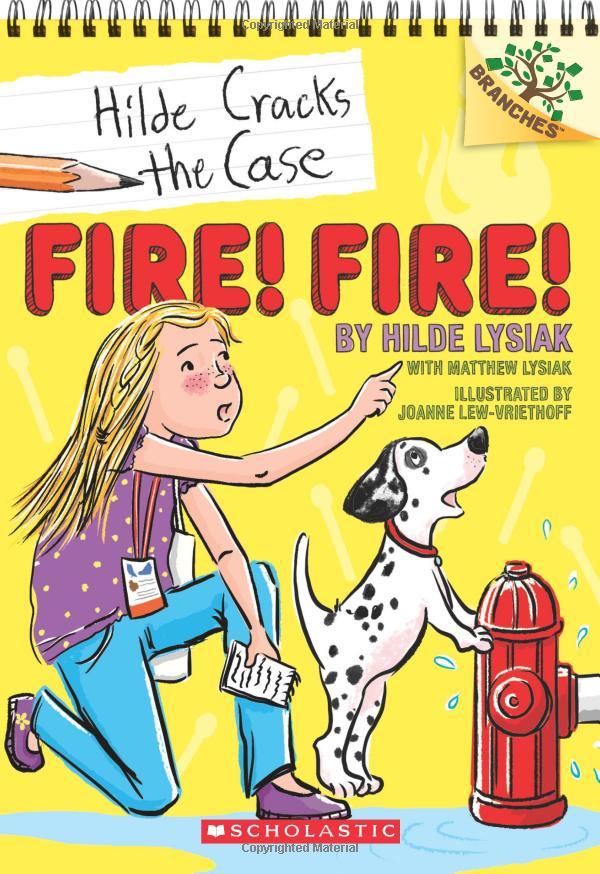 Sách ngoại văn: HILDE CRACKS THE CASE #3: FIRE! FIRE!