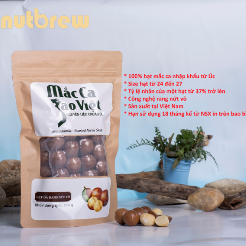 MẮC CA SAO VIỆT 300GR - 100% Hạt Macca cao cấp ÚC