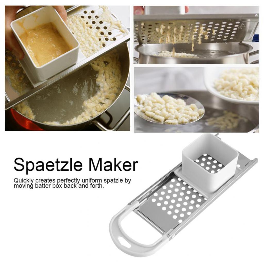 Manual Shaver Noodles Planer Spaetzle Dumpling Maker Slicer Kitchen Gadget