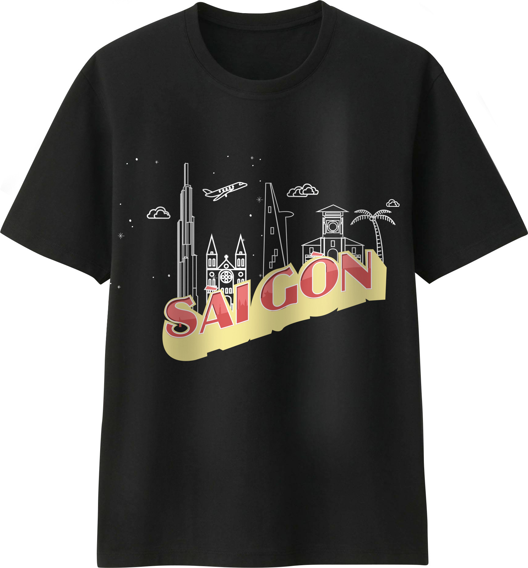 Áo Thun Thời Trang Nữ Saigon artwork 3