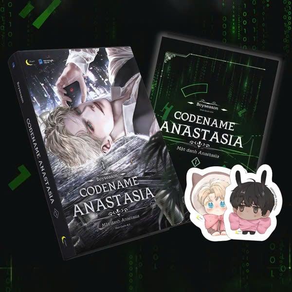 Sách - Codename Anastasia - Mật Danh Anastasia - Tập 1 - Tặng Kèm 2 Bookmark