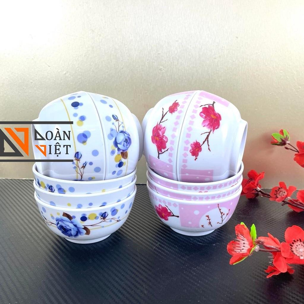 Chén CƠM MECA cao cấp 11cm - HÀNG VIỆT NAM CHẤT LƯỢNG CAO, hoa văn sang trọng