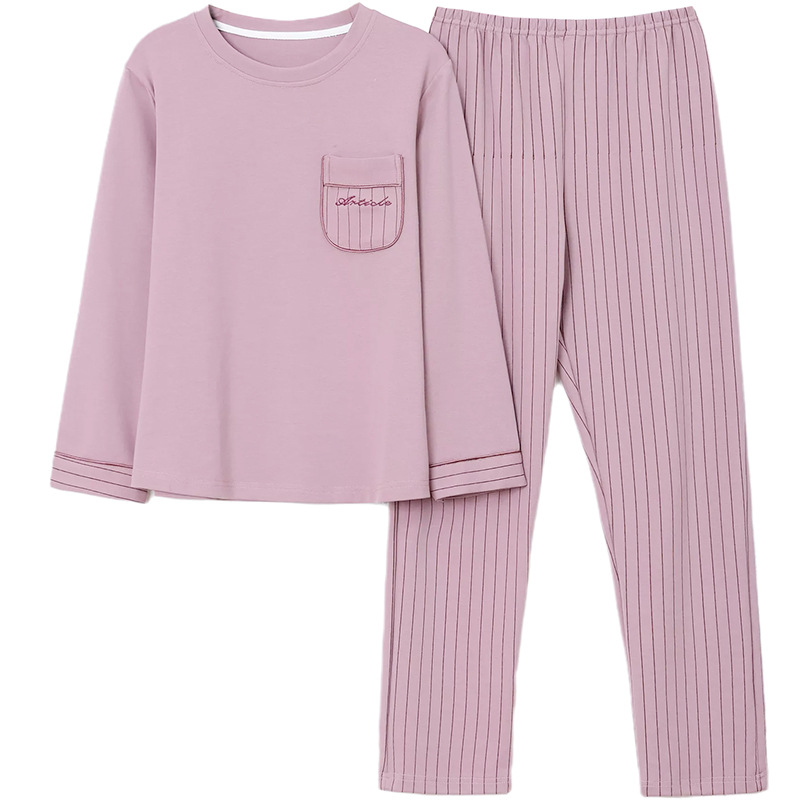 (HÀNG SẴN) Bộ Đồ Ngủ Pyjama Cotton Cho Mẹ AB04 - Hàng Quảng Châu Cao Cấp