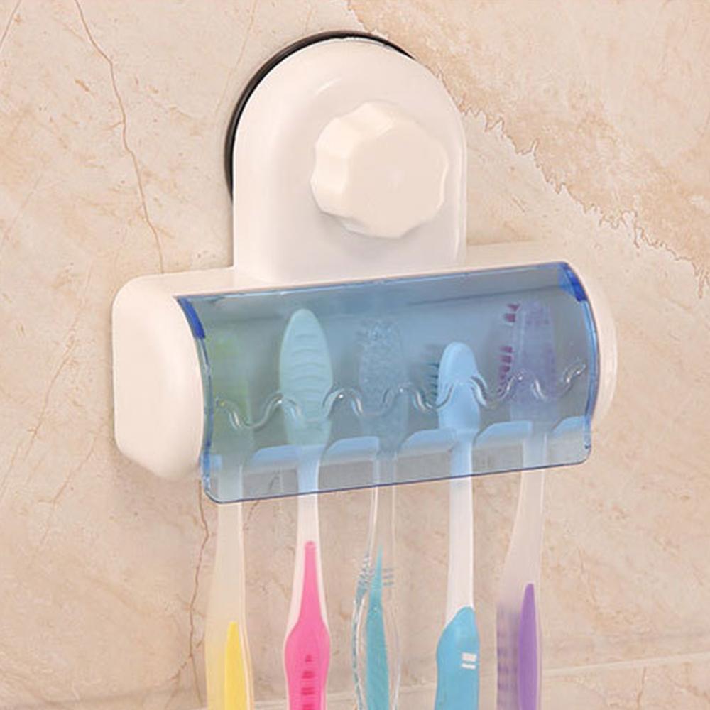 Giá để bàn chải đánh treo tường có nắp đậy, chống bụi chống thấm nước