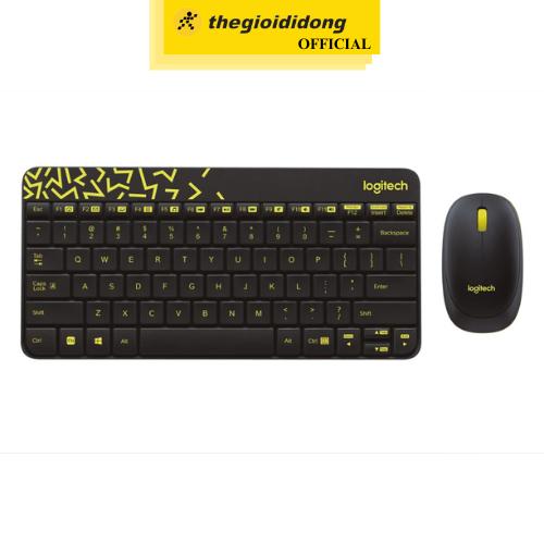 Bộ Bàn Phím Chuột Không Dây Logitech MK240 - Hàng Chính Hãng