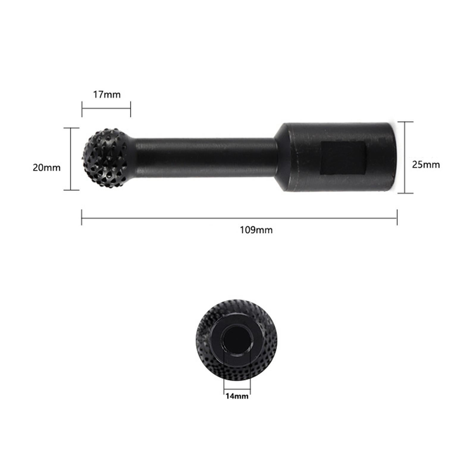 Rotary Grinding Head Drilling for Wooden Groove Carving Tool Angle Grinder