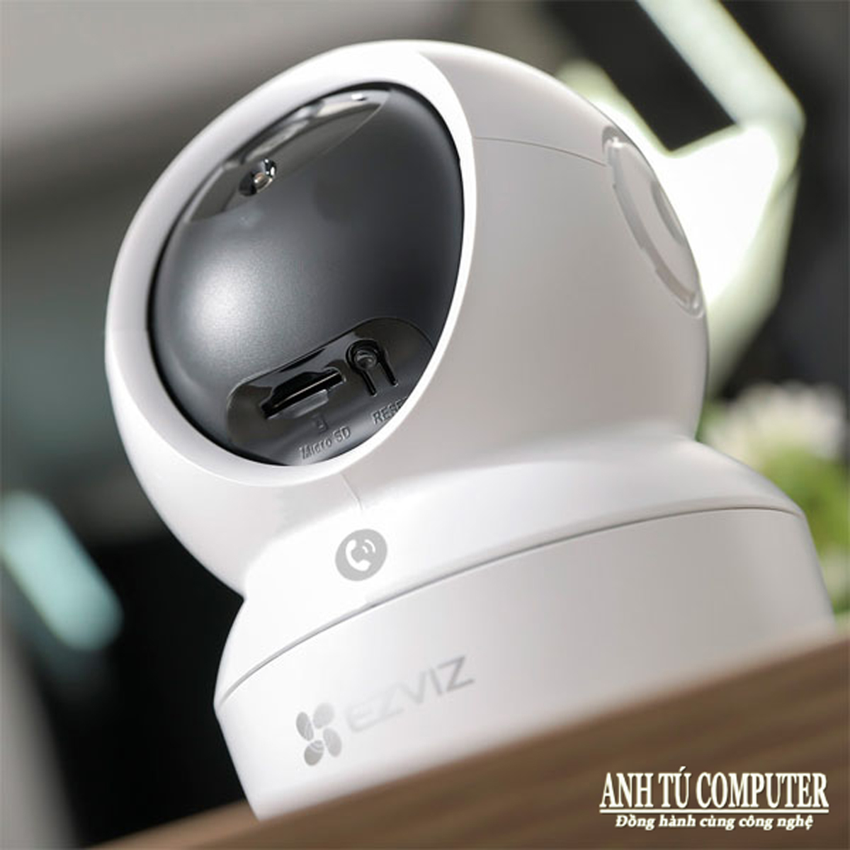 Camera WiFi bán cầu 3MP EZVIZ H4 2K Hàng chính hãng