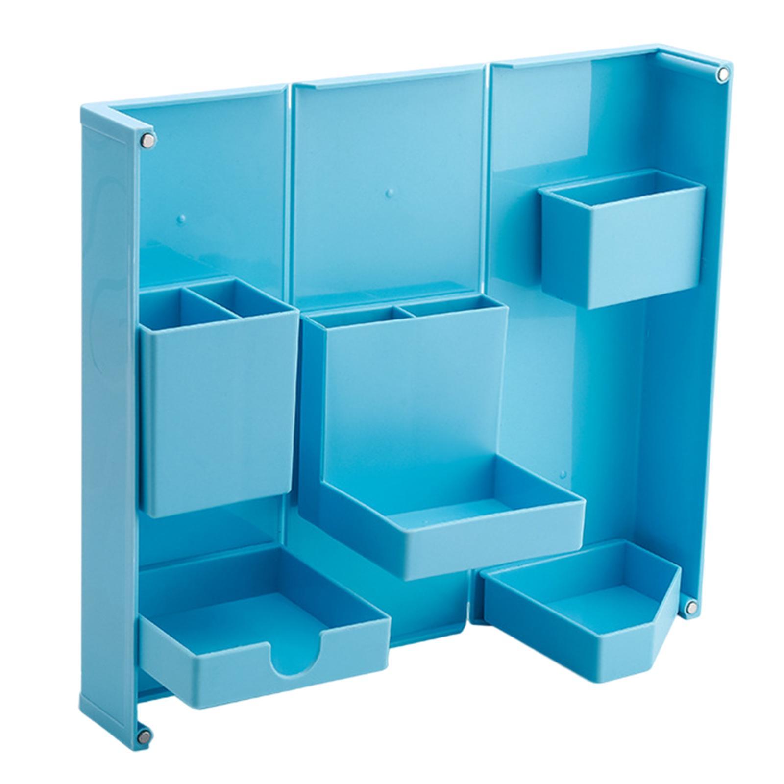 Foldable Pencil Organizer Stationery Container for Office Desktop Home