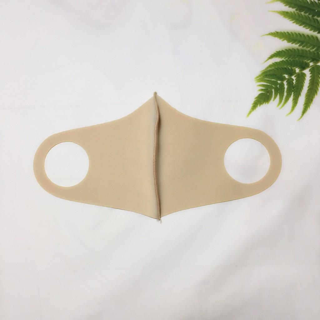 Khẩu trang vải su chống bụi - Freesize sử dụng được nhiều lần - Unisex - Hương Nhiên