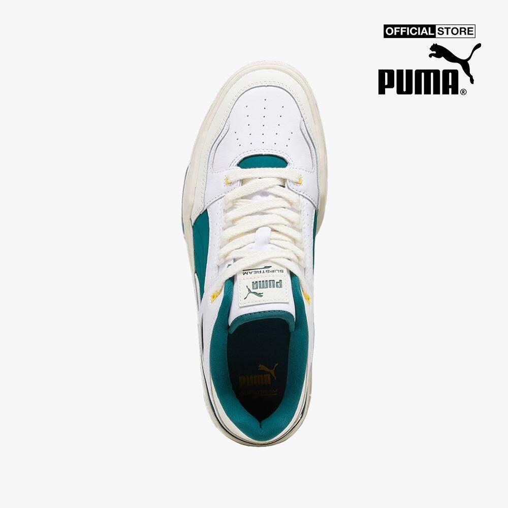 PUMA - Giày sneakers unisex cổ thấp thắt dây thời trang 394695