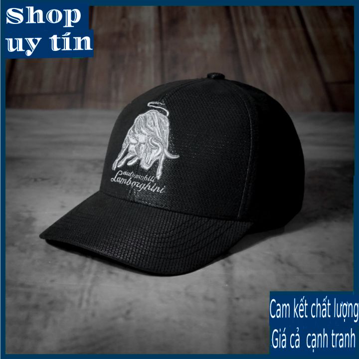 Freeship - MŨ NÓN KẾT LƯỠI TRAI LAM.BOR.GHI NAM NỮ CAO CẤP CAO CẤP, ĐẸP - MÀU XANH , MÀU ĐEN