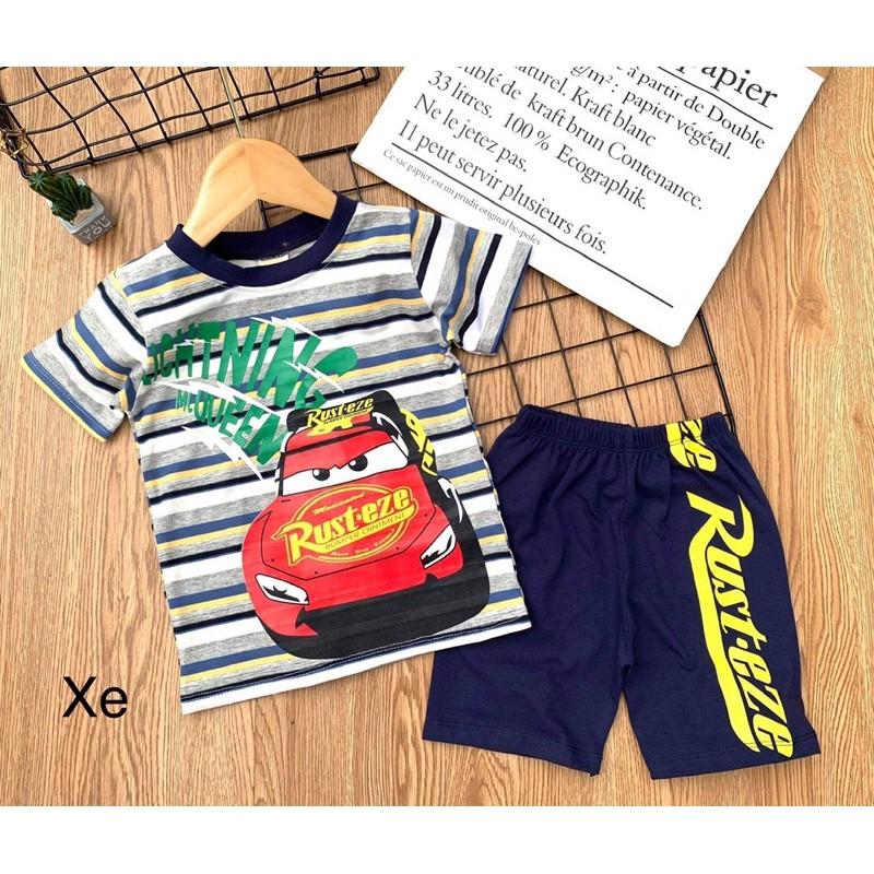 BỘ KẼ SỌC HOẠT HÌNH CHO BÉ TRAI 9-20kg