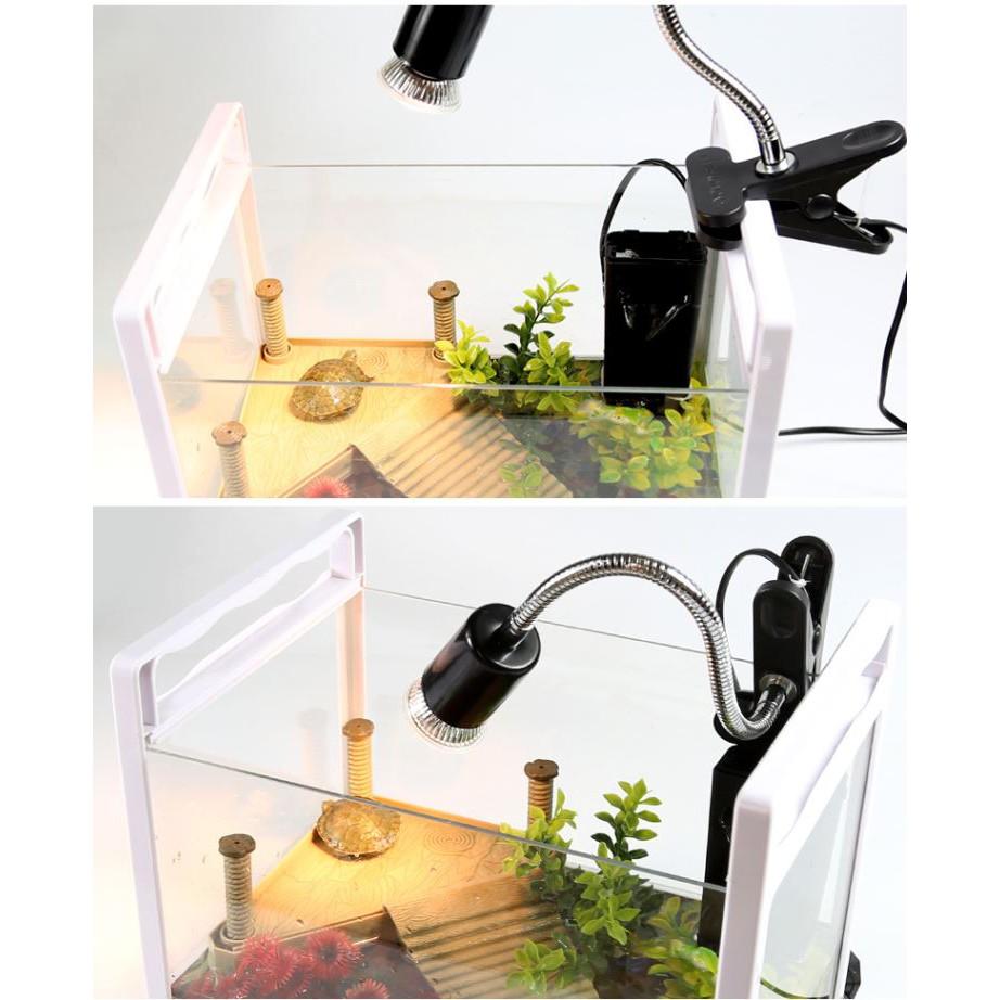 Đèn Led kẹp UVA + UVB 3.0 - Đèn sưởi cho bò sát - Thú cưng