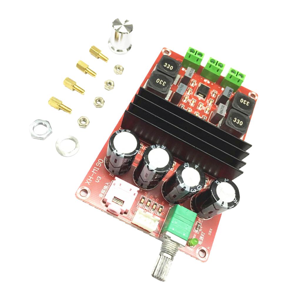 Dual Channel Digital Amplifier Board Amplifier 2*100W Audio Sterio Module