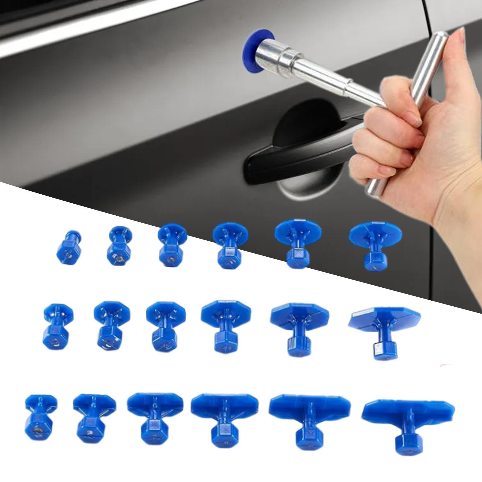18Pcs Puller Glue Tabs Puller Tabs, Car Repair Tools Set , Removal Pulling Tabs for Automobile Refrigerator