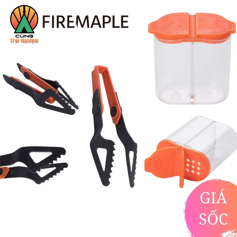 Bộ Dụng Cụ Nấu Ăn Tiện Lợi Chuyên Dụng Cho Dã Ngoại Fire-Maple CHEF COOKING KIT FMW-Kit01