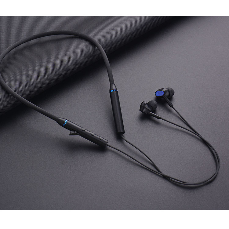 Tai nghe  Bluetooth đeo cổ Hitoor HT10 Âm thanh nổi trong tai - tai nghe Thể thao chạy ngoài trời không thấm mồ hôi - hàng nhập khẩu